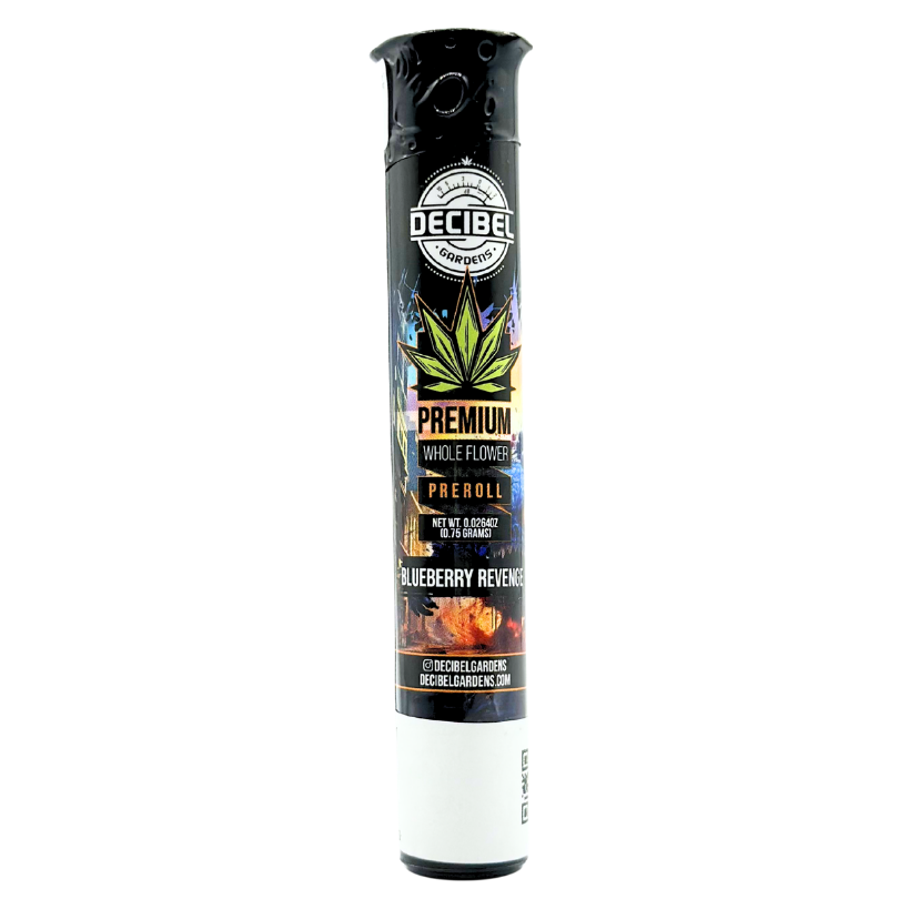 Decibel Gardens - Blueberry Revenge - Preroll - 0.75g