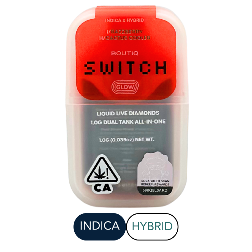 Boutiq - Live Resin Double Glow - Razzberry x Cactus Cooler - RTU - 1.0g