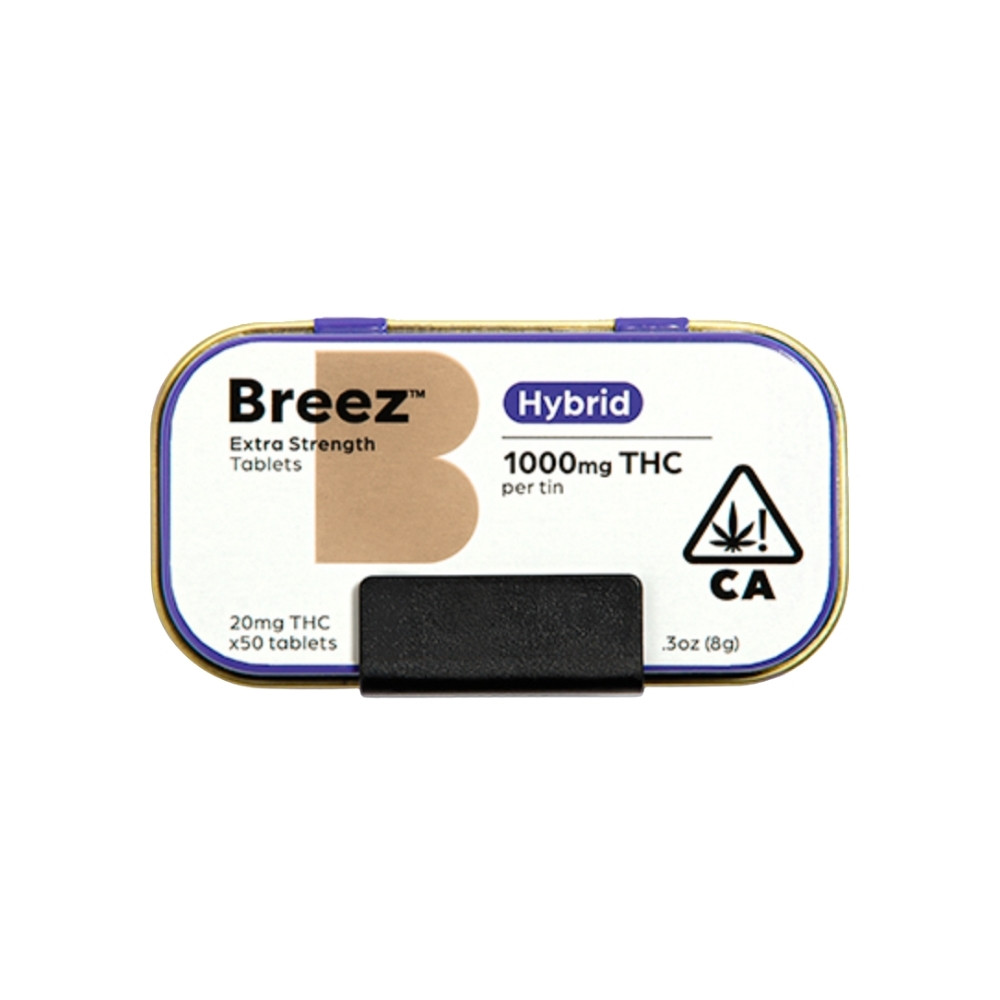 Breez: HYBRID - EXTRA-STRENGTH TABLET TINS 1000MG - BREEZ