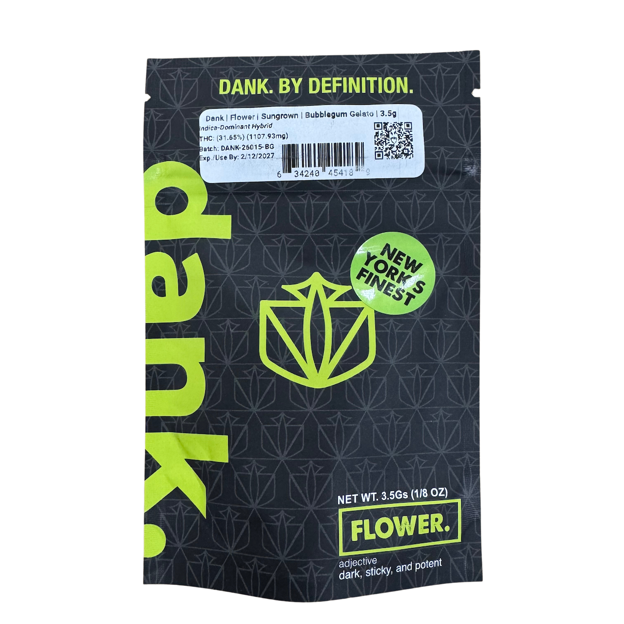 Dank | Bubblegum Gelato | Sungrown | 3.5g