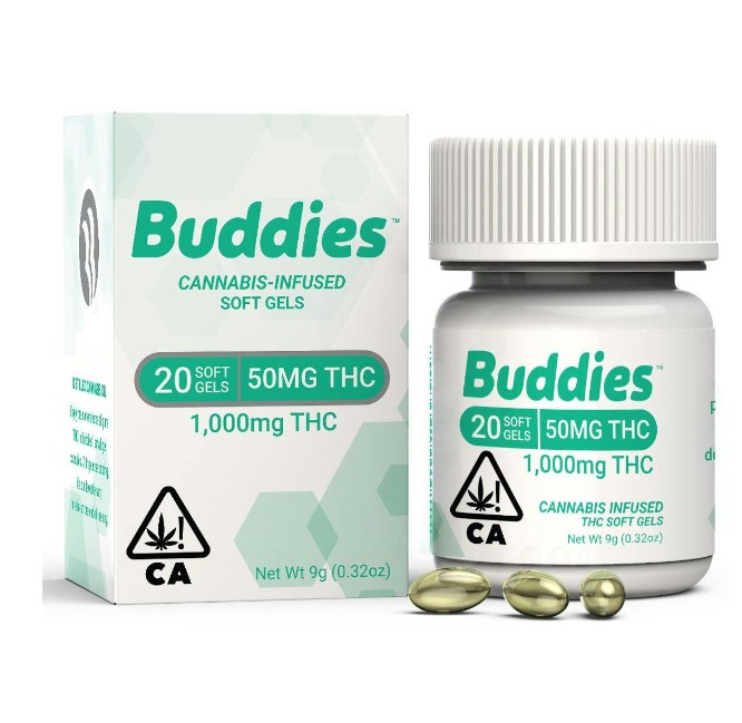 Capsule: THC 50mg (20 Count)