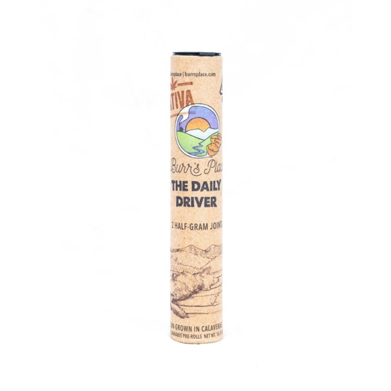Burr's Place The Daily Driver (S) Preroll 2pk 1g