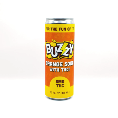 Buzzy Orange Soda 5mg 12oz
