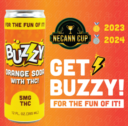Buzzy Orange Soda 5mg 12oz