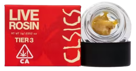 CLSICS: Ghost Vapor 1g Live Rosin - Tier 3 (I)