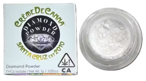 CREME DE CANNA: THCa Isolate 1g Diamond Powder (H)