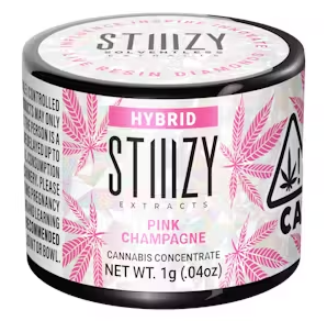 STIIIZY: Pink Champagne 1g Live Resin Diamonds (H)