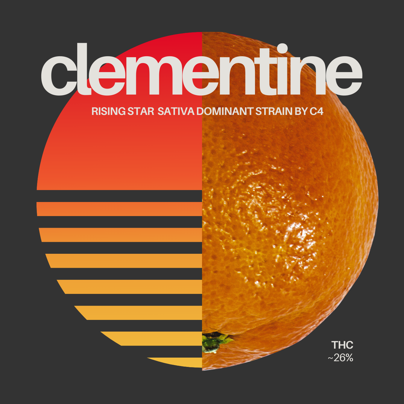 Clementine 14 Gram Pre-Pack Flower