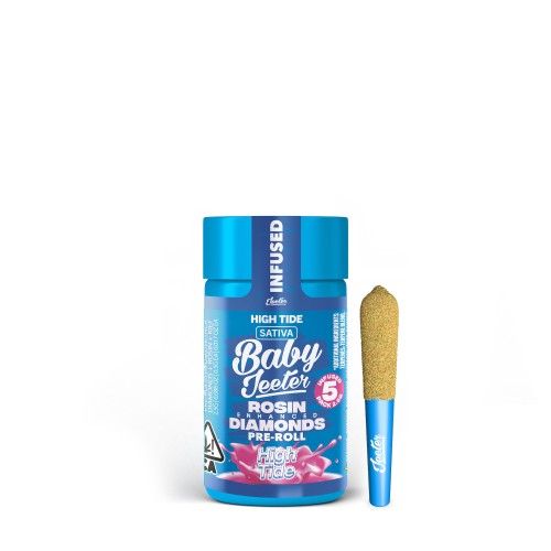 High Tide | Baby Jeeter Quad-Infused Pre-Rolls 5-Pack | 2.5g