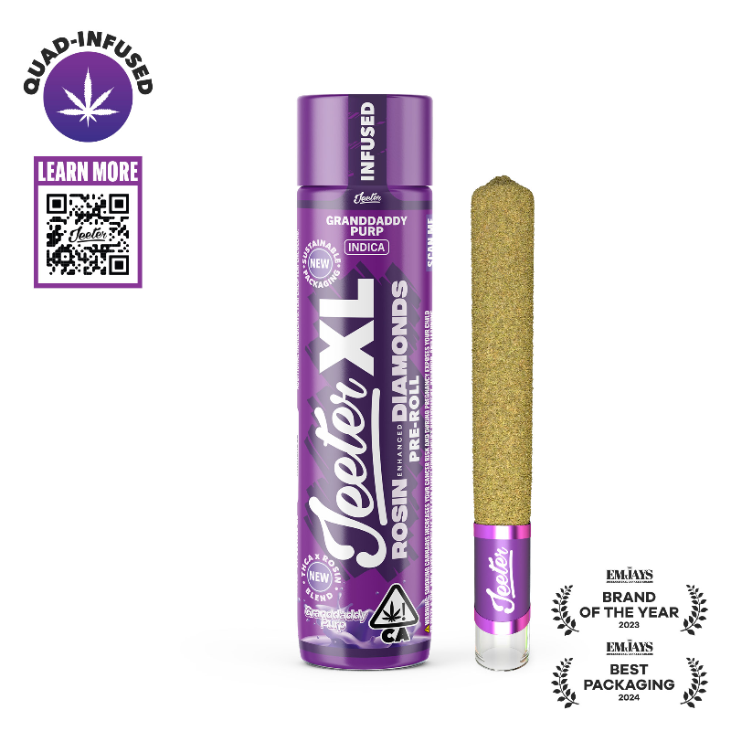 Jeeter - Granddaddy Purp XL Infused Preroll 2g