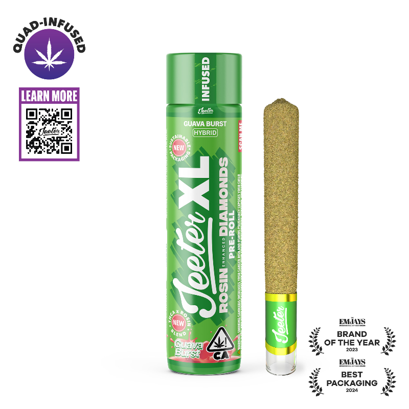 Jeeter - Guava Burst XL Infused Preroll 2g