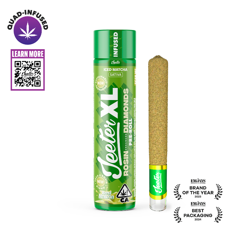 Jeeter - Iced Matcha XL Infused Preroll 2g