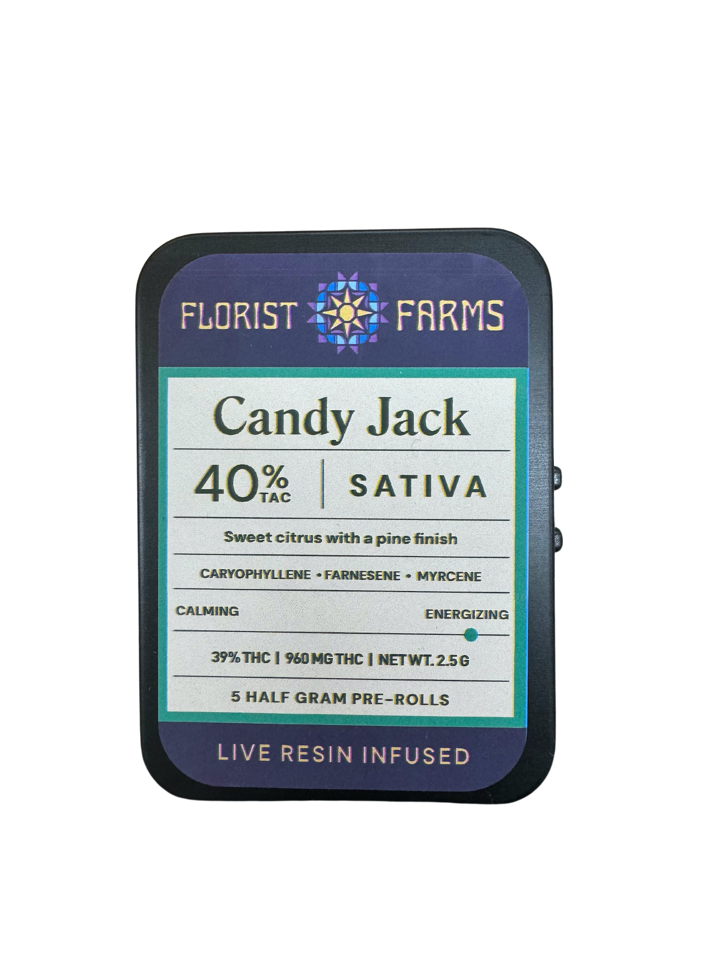 Florist Farms | Candy Jack 5pk | Resin Infused | 2.5g