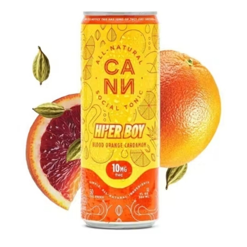 CANN Blood Orange Cardamom Hi-Boy Single 10mg