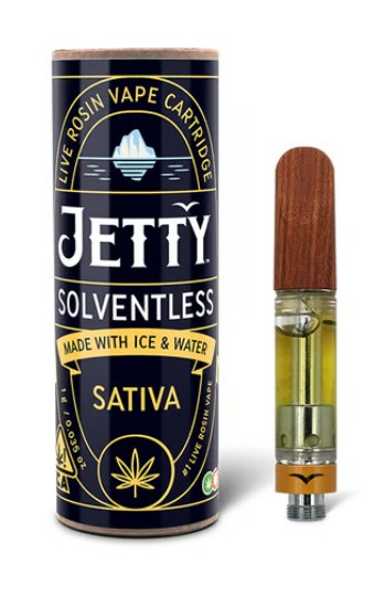 JETTY EXTRACTS: Blood Moon 1g Solventless Cart (S)