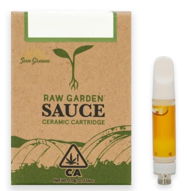 RAW GARDEN: Lemon Sour Diesel 1g Sauce Cart (S)
