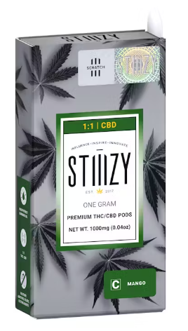 MANGO - 1:1 (CBD/THC) PREMIUM POD 1G