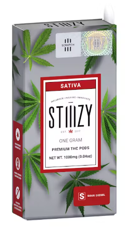 SOUR DIESEL - PREMIUM THC POD 1G