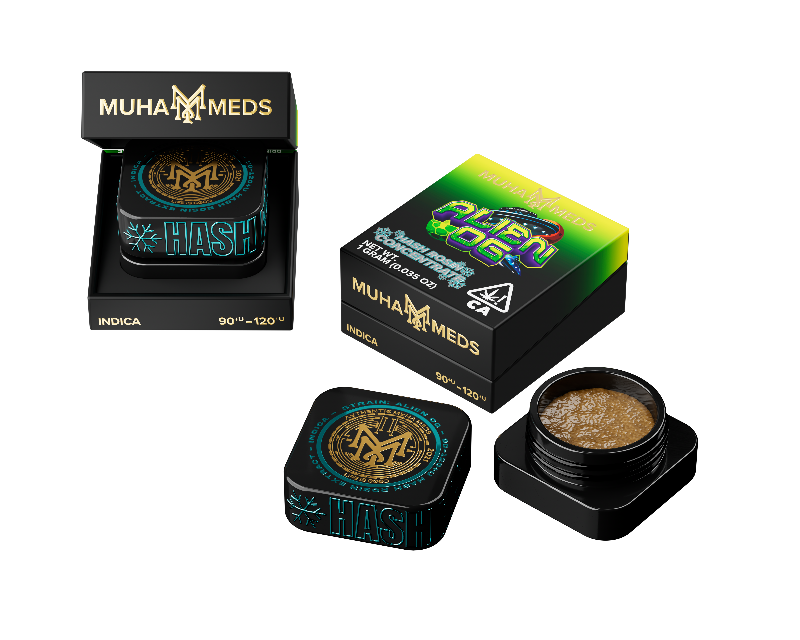 Muha Meds - Alien OG Hash Rosin 1g