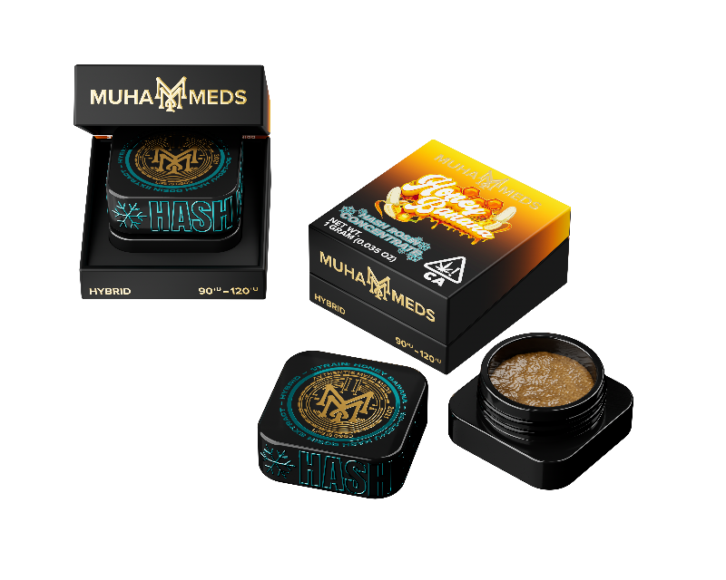 Muha Meds - Honey Banana Hash Rosin 1g
