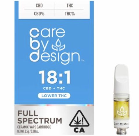 Vape: 18:1 CBD:THC