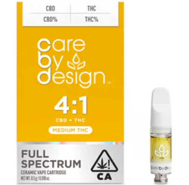 Vape: 4:1 CBD:THC