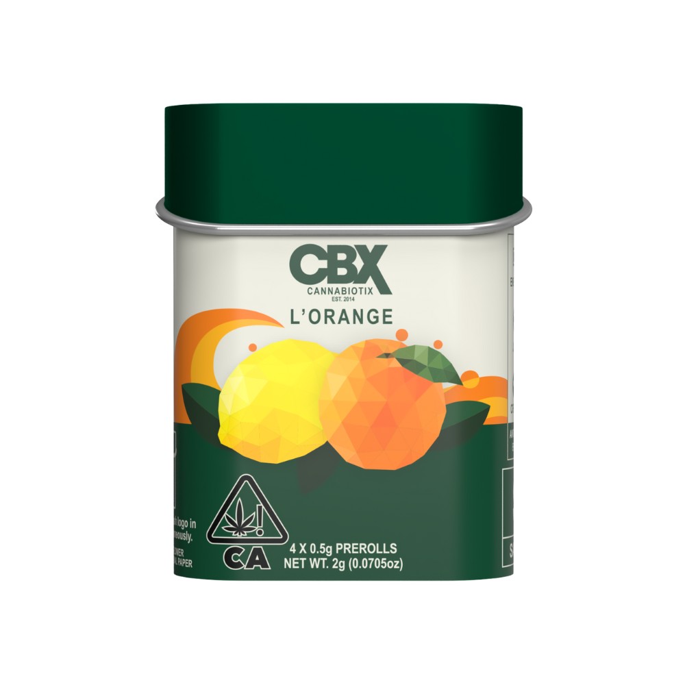 4 PACK - L'ORANGE .5G - CANNABIOTIX