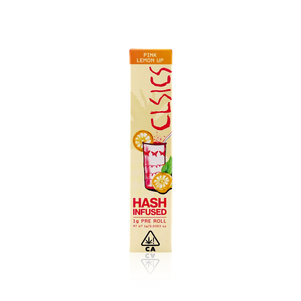 CLSICS - Infused Preroll - Pink Lemon Up - Hash - 1G