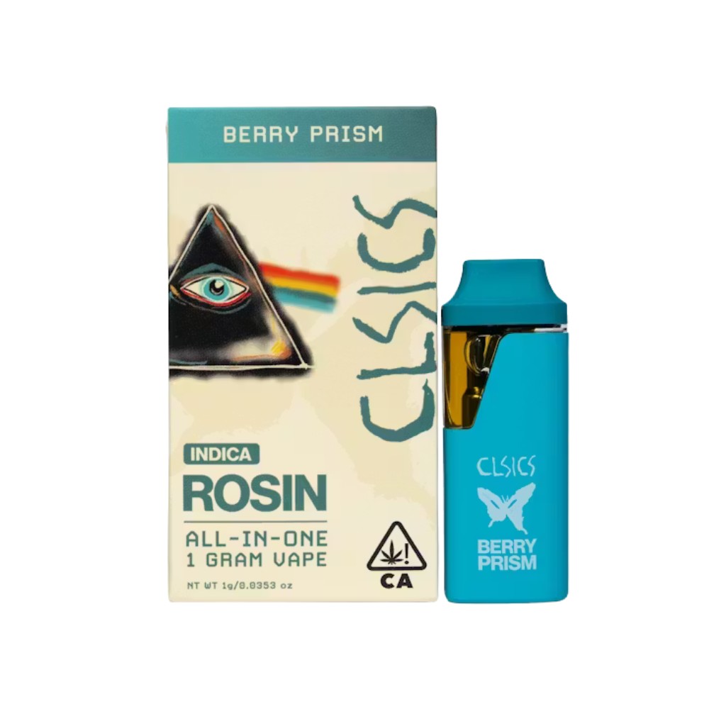 BERRY PRIZM LIVE ROSIN ALL IN ONE DISPOSABLE 1G - CLSICS