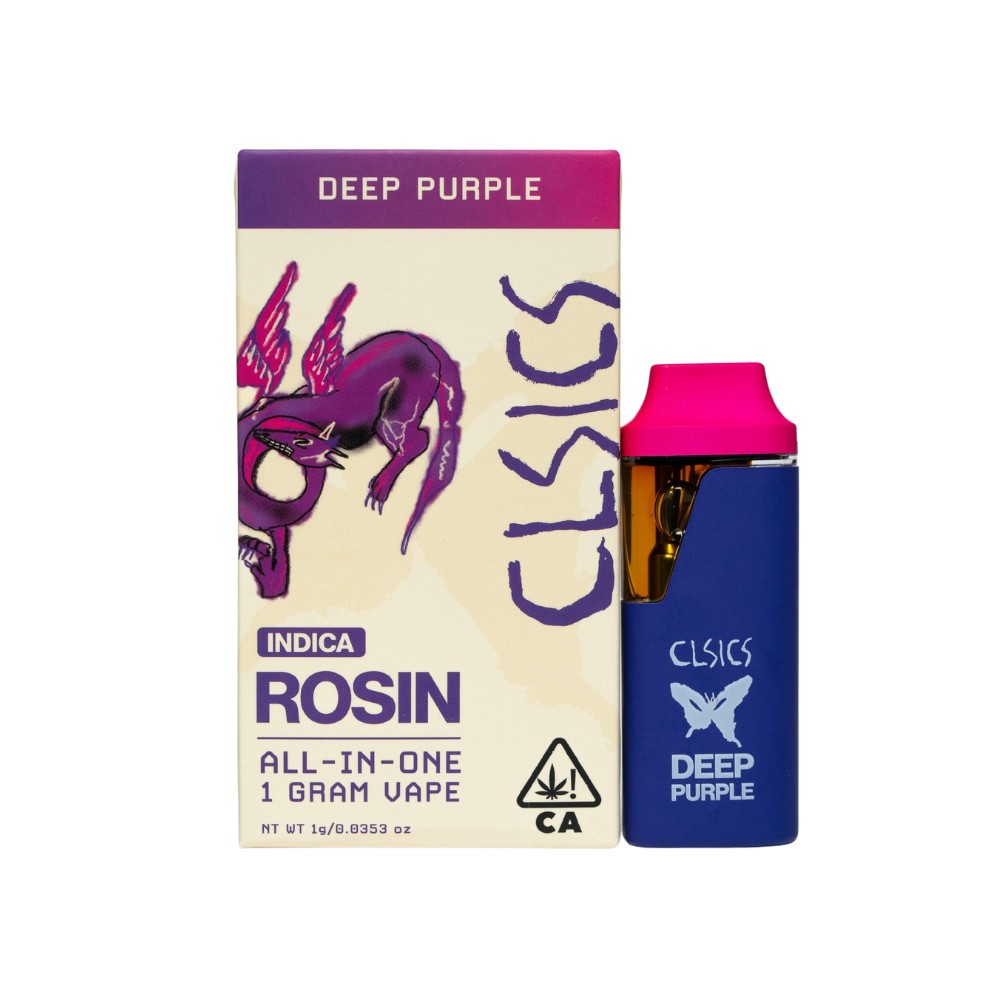 DEEP PURPLE LIVE ROSIN ALL IN ONE DISPOSABLE 1G - CLSICS