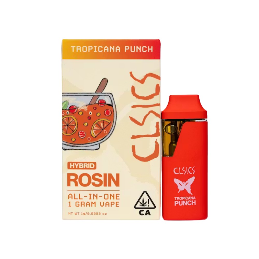TROPICANA PUNCH LIVE ROSIN ALL IN ONE DISPOSABLE 1G - CLSICS