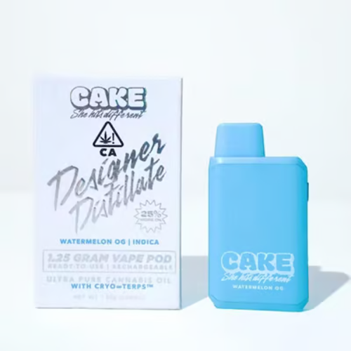 CAKE - Watermelon OG Designer Distillate - 1.25g - Vape
