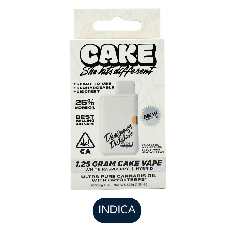 Cake - Distillate - Space Cake - RTU - 1.25g