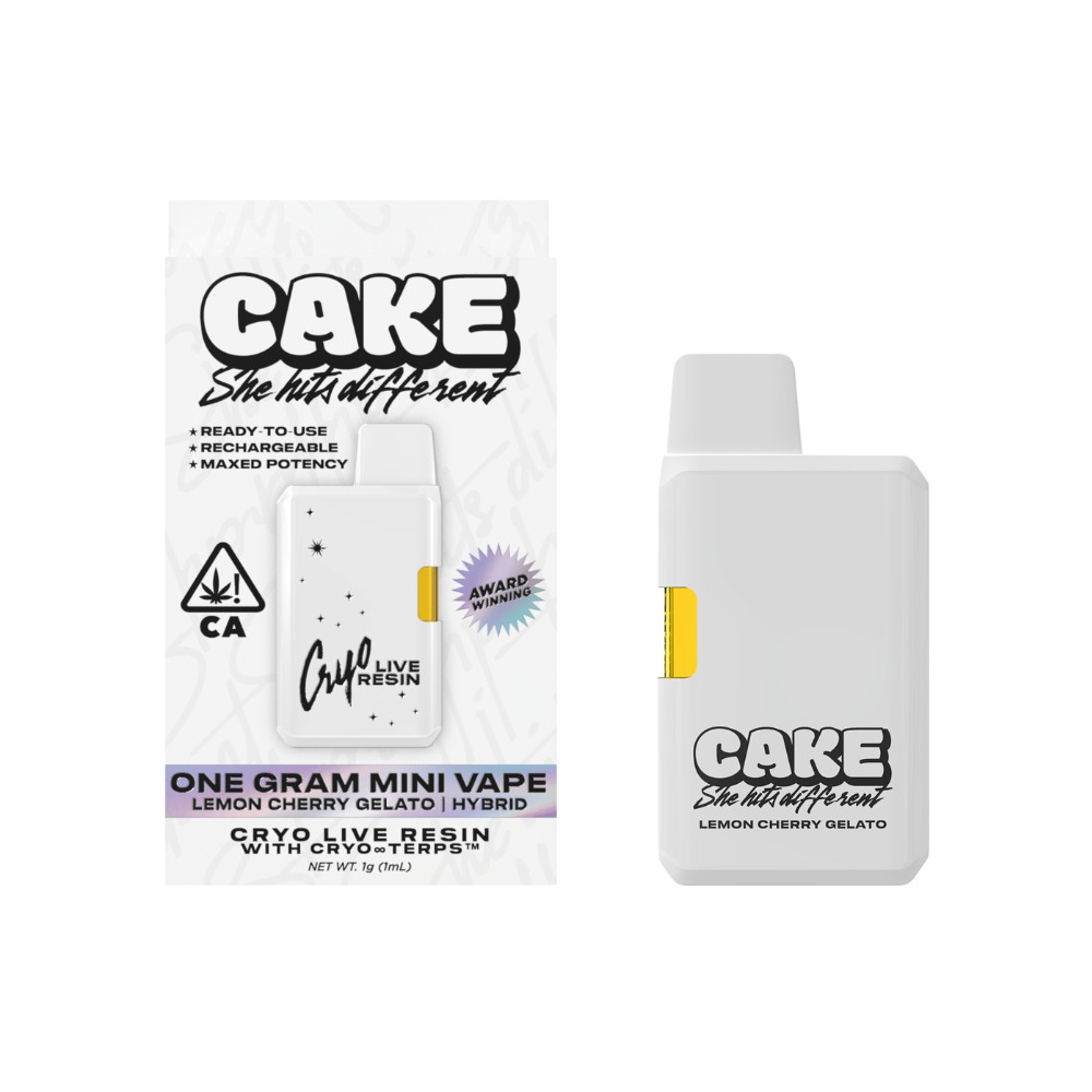 CAKE she hits different: Lemon Cherry Gelato