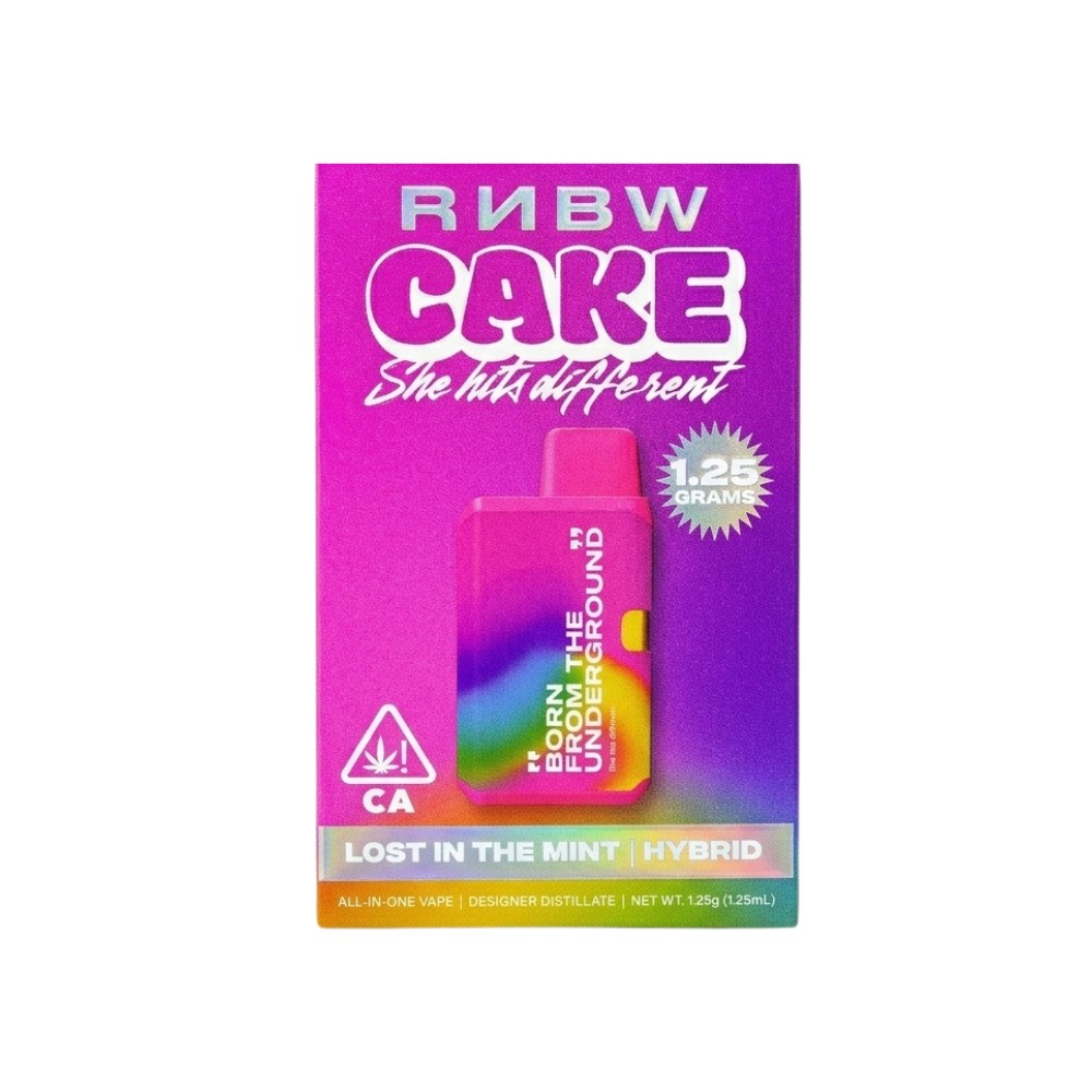 CAKE she hits different: Lost In The Mint - Cake She Hits Different X Rnbw