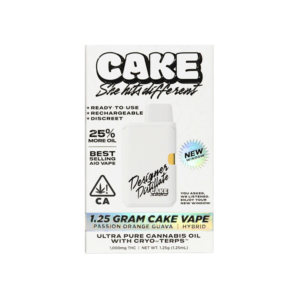 CAKE she hits different: Passion Orange Guava