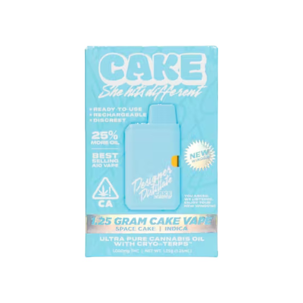 CAKE she hits different — Space Cake