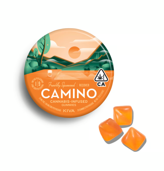 Kiva Camino Gummies Freshly Squeezed CBG 1:2