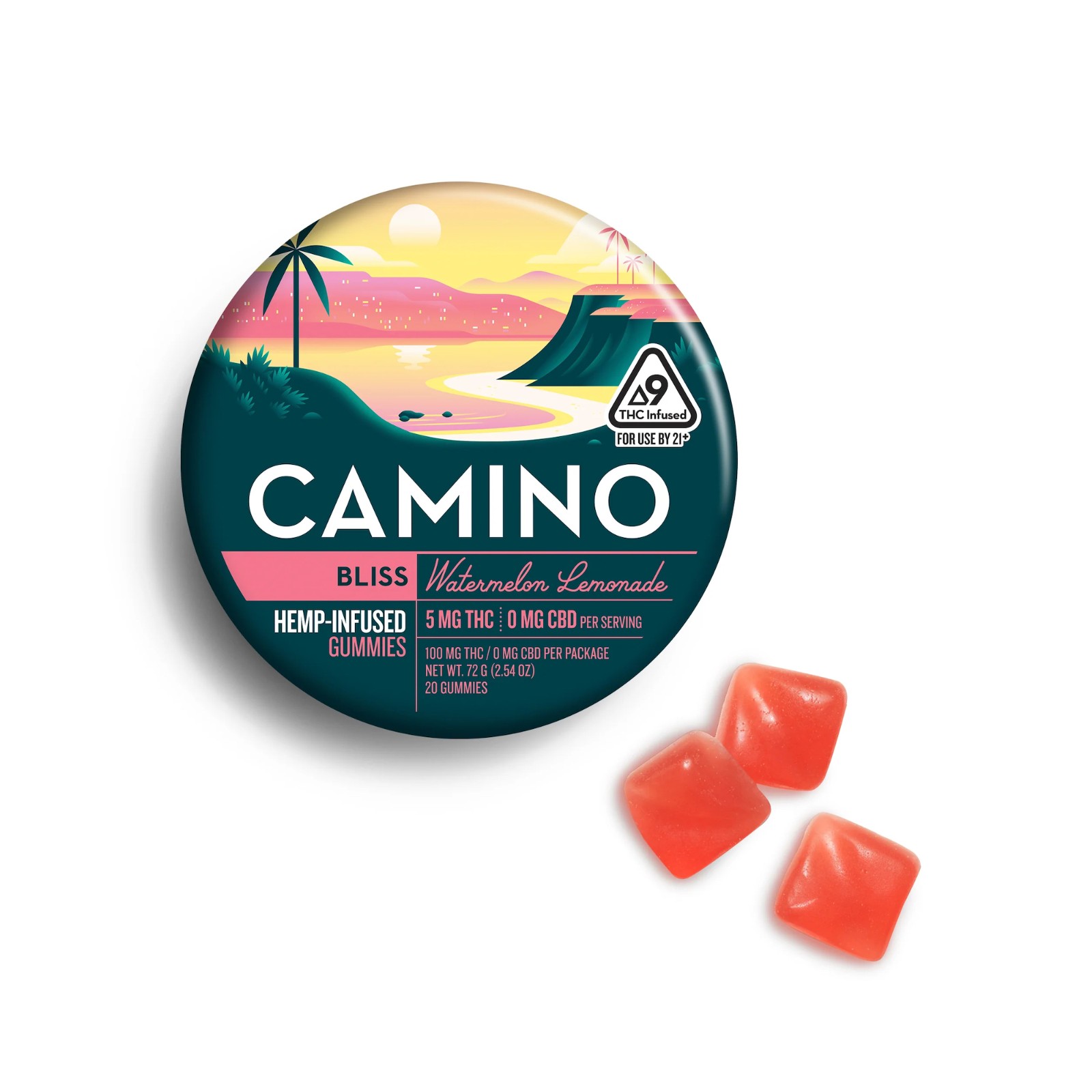 Watermelon Lemonade Gummies | 100mg