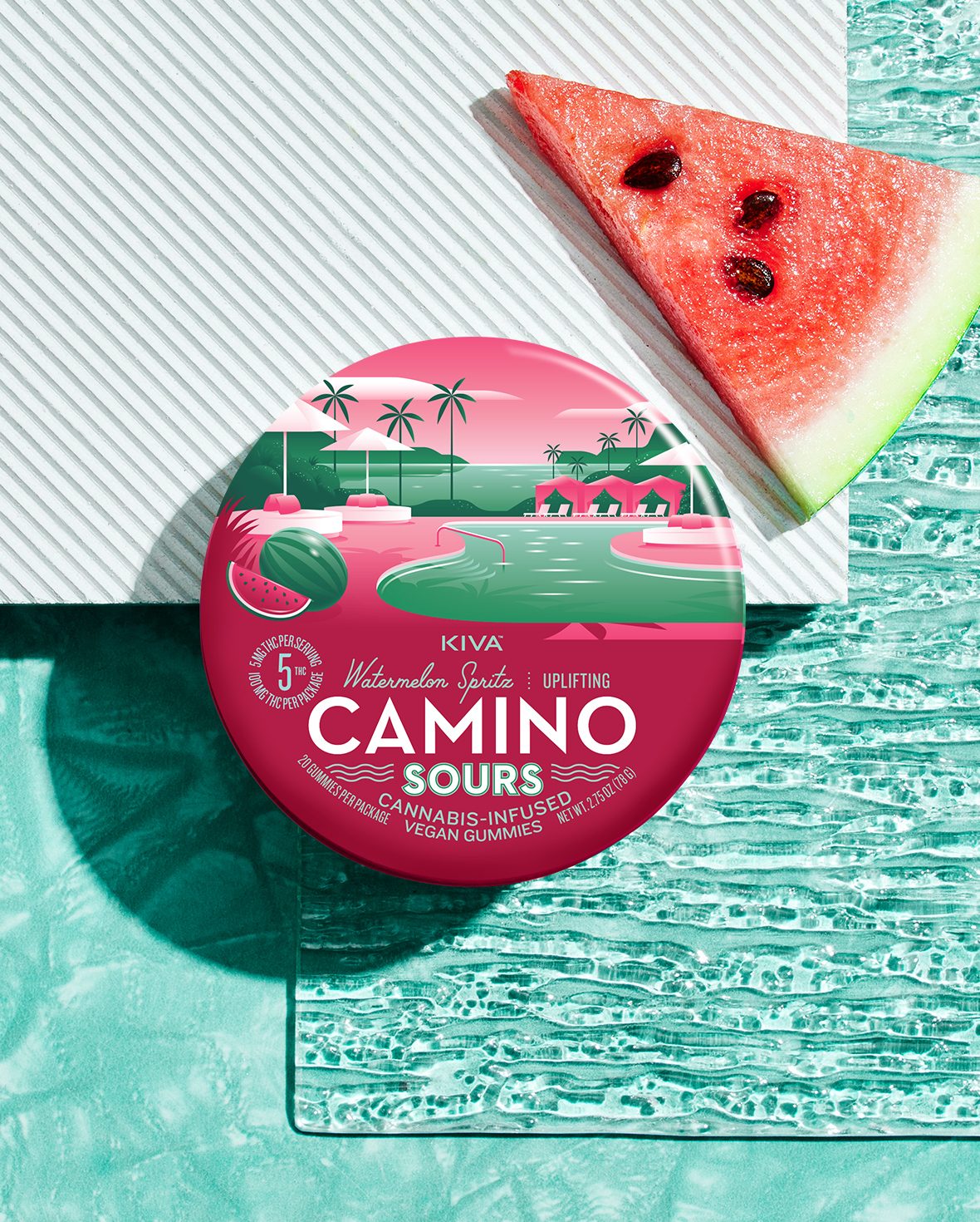Edibles | Camino Sours | Watermelon Spritz | 100mg