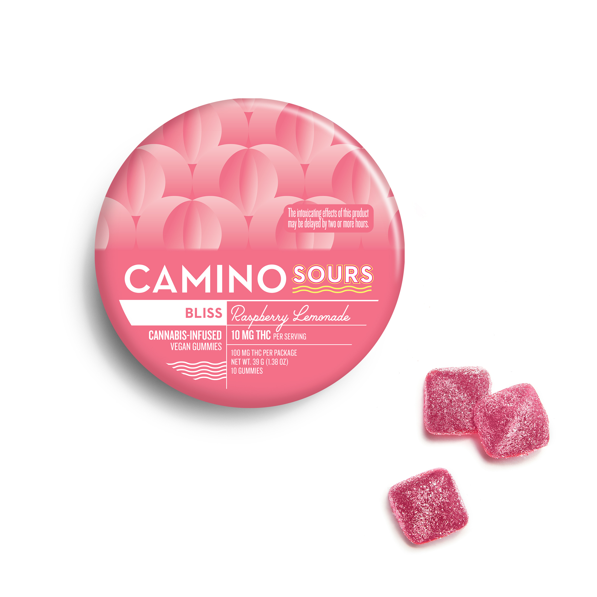 Camino Sours | Raspberry Lemonade | 100mg (10pk)