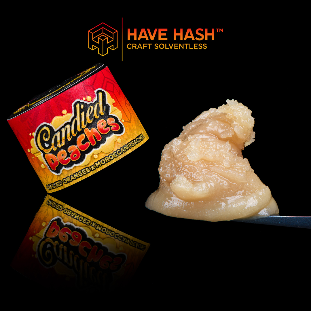 Have Hash - Live Rosin - Candid Peaches T2 - Concentrate - 2.0g