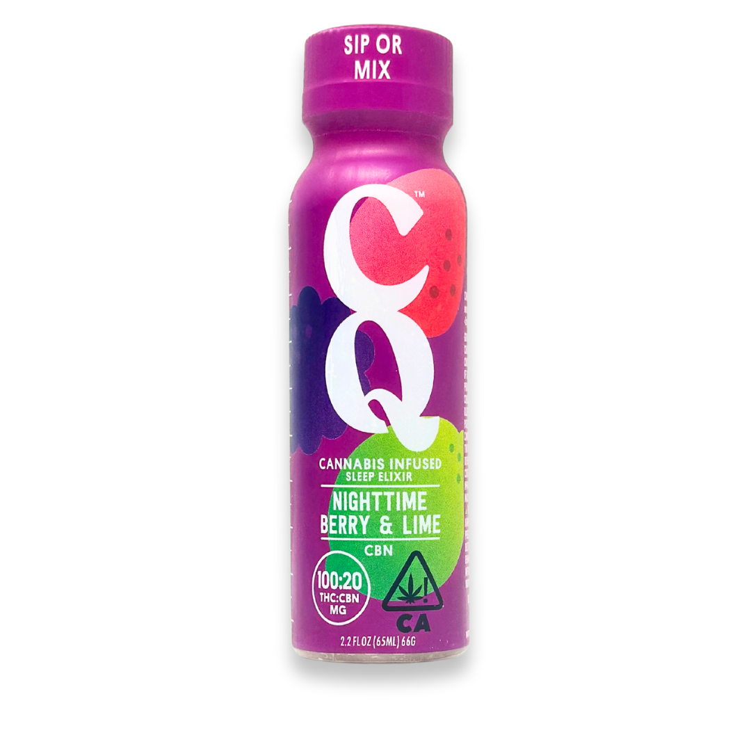 Cannabis Quencher - Shot - Nighttime Berry & Lime CBN - Beverages - 2.2oz