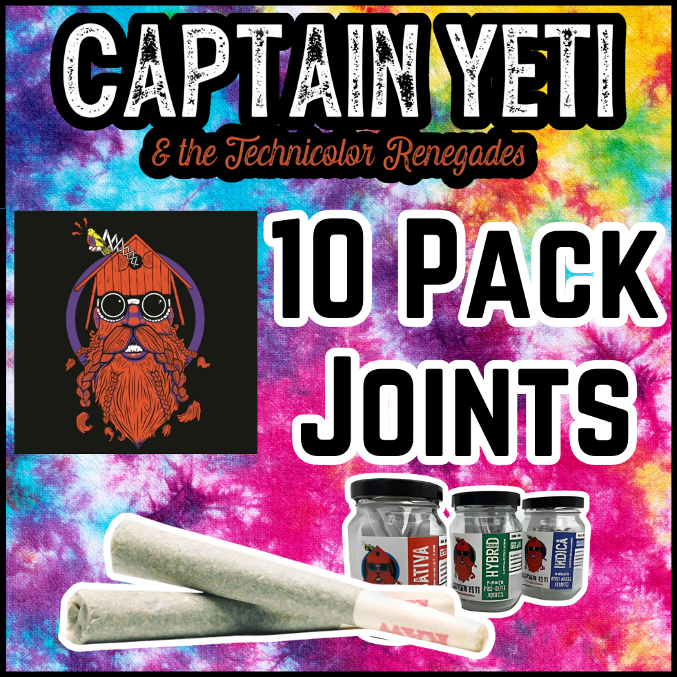 Captain Yeti | Happy Place | Pre-roll | 10pk | DOH | 10 x .5g