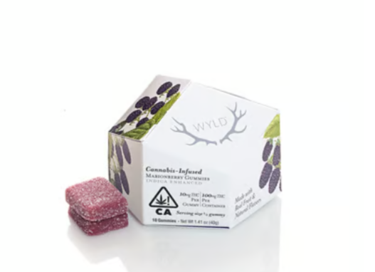 WYLD Marionberry Gummies 100mg 10pk