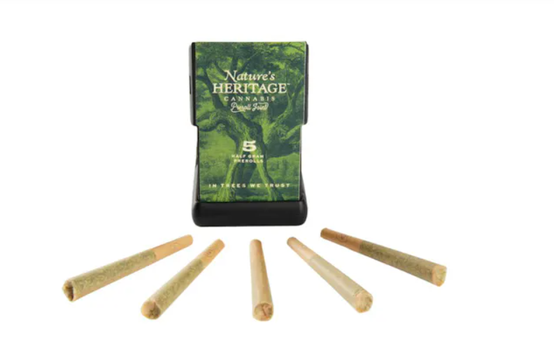 Nature's Heritage Governmint Oasis 0.5g 5pk Prerolls