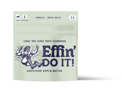 Do It! Amplified Apple Sativa Gummies 1:1 THC:THCV - 20 Pack