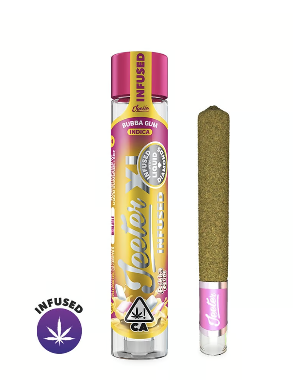 Jeeter XL Guava Burst 2g Infused Preroll