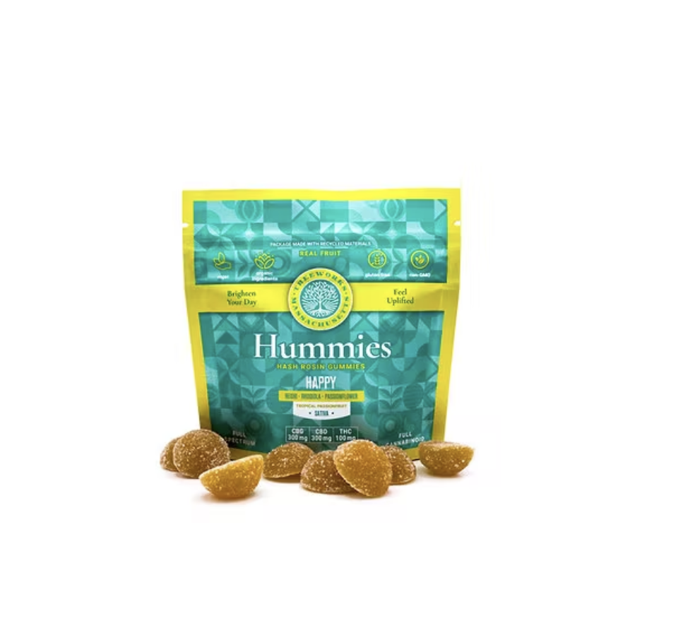 Tropical Passionfruit Hash Rosin Gummies