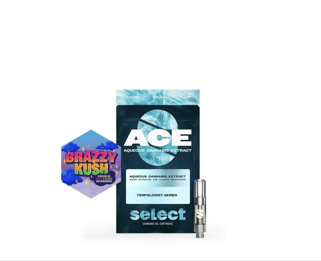 Select ACE Brazzy Kush 1g Liquid Diamonds Cartridge